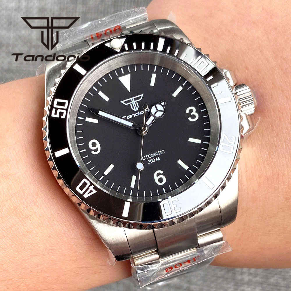 Paper Weight Crystal - Montre automatique pour homme Tandorio Sapphire