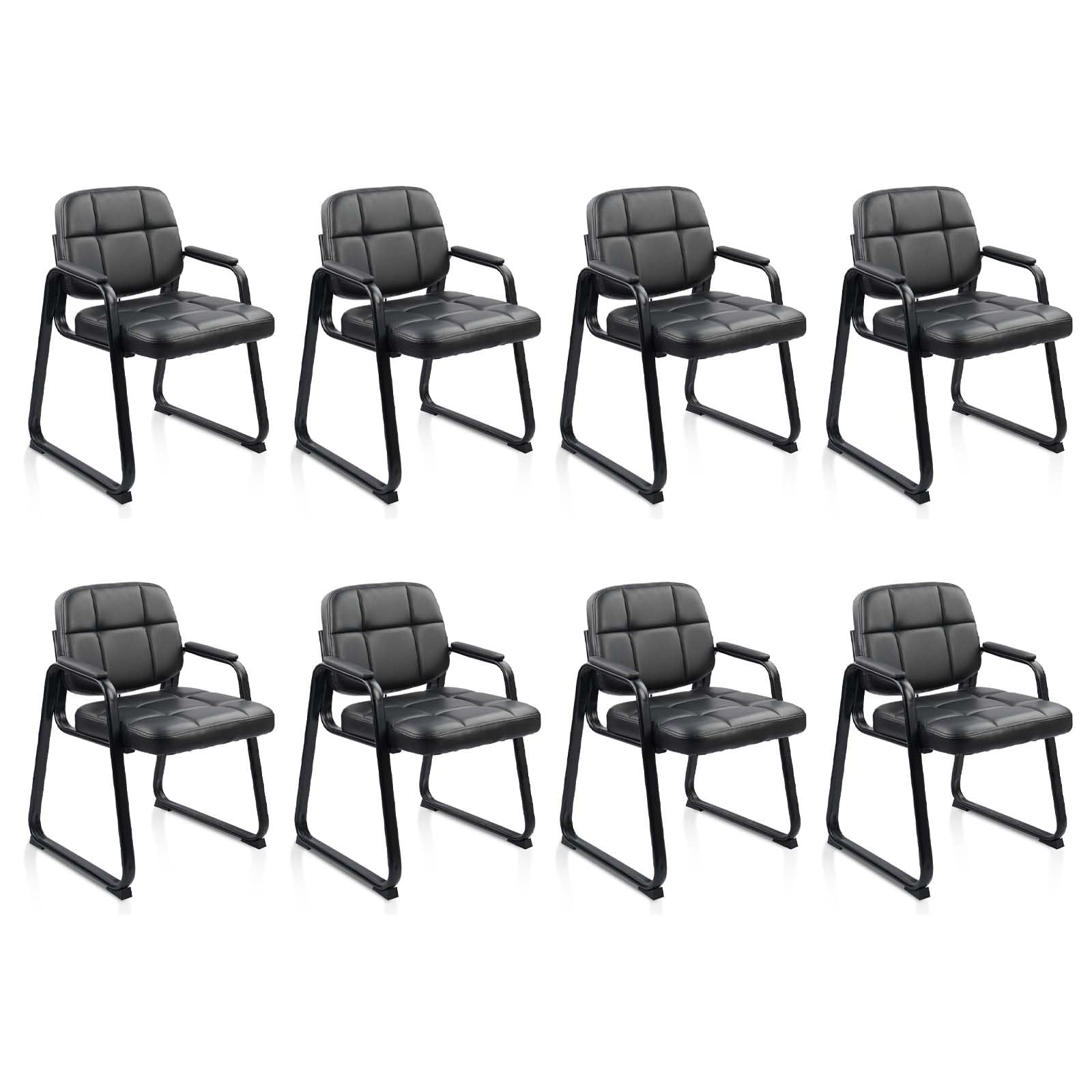 Leather Desk Pad - Chaise d'attente avec accoudoirs rembourrés en