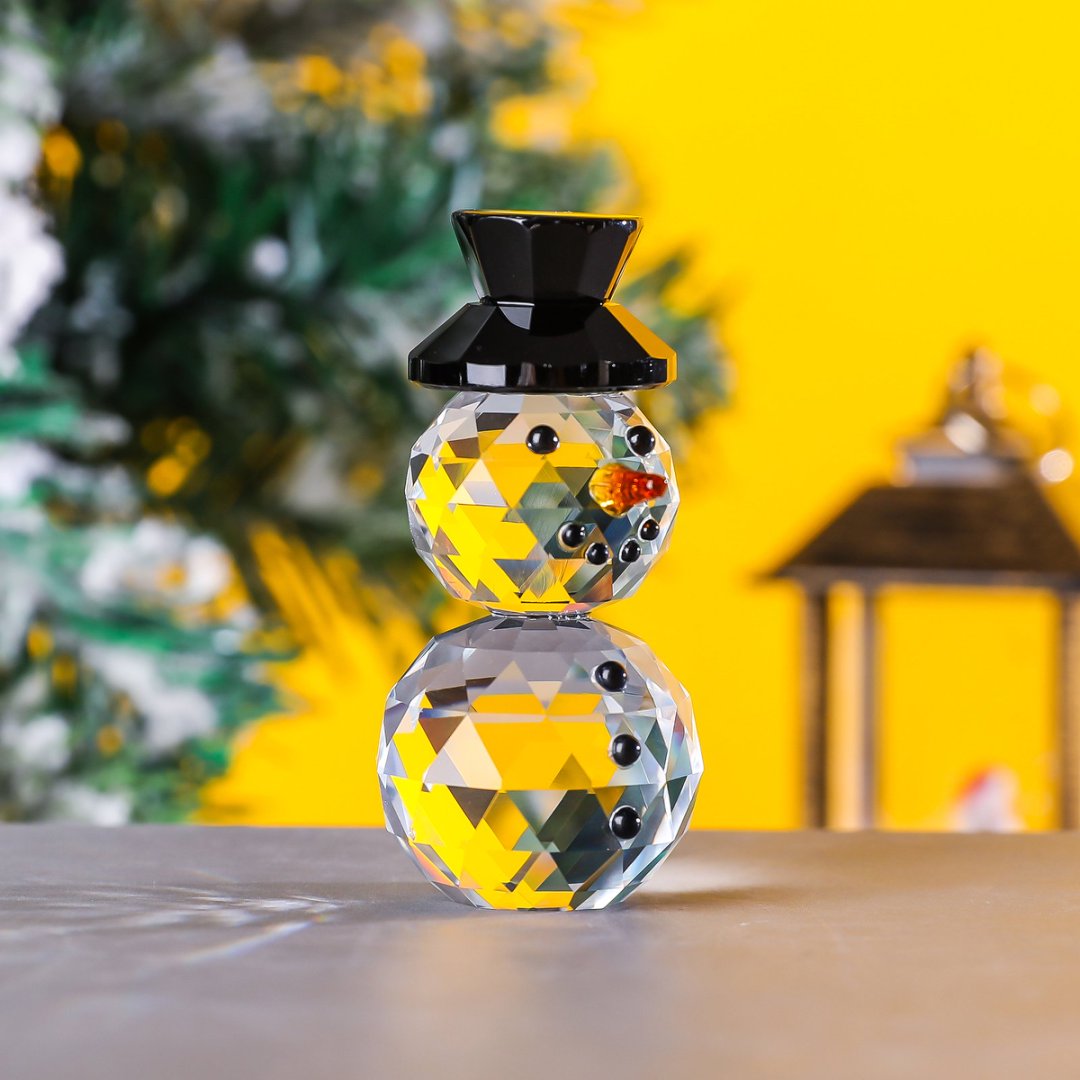 Figurines de bonhomme de neige - Paper Weight Crystal avis et prix