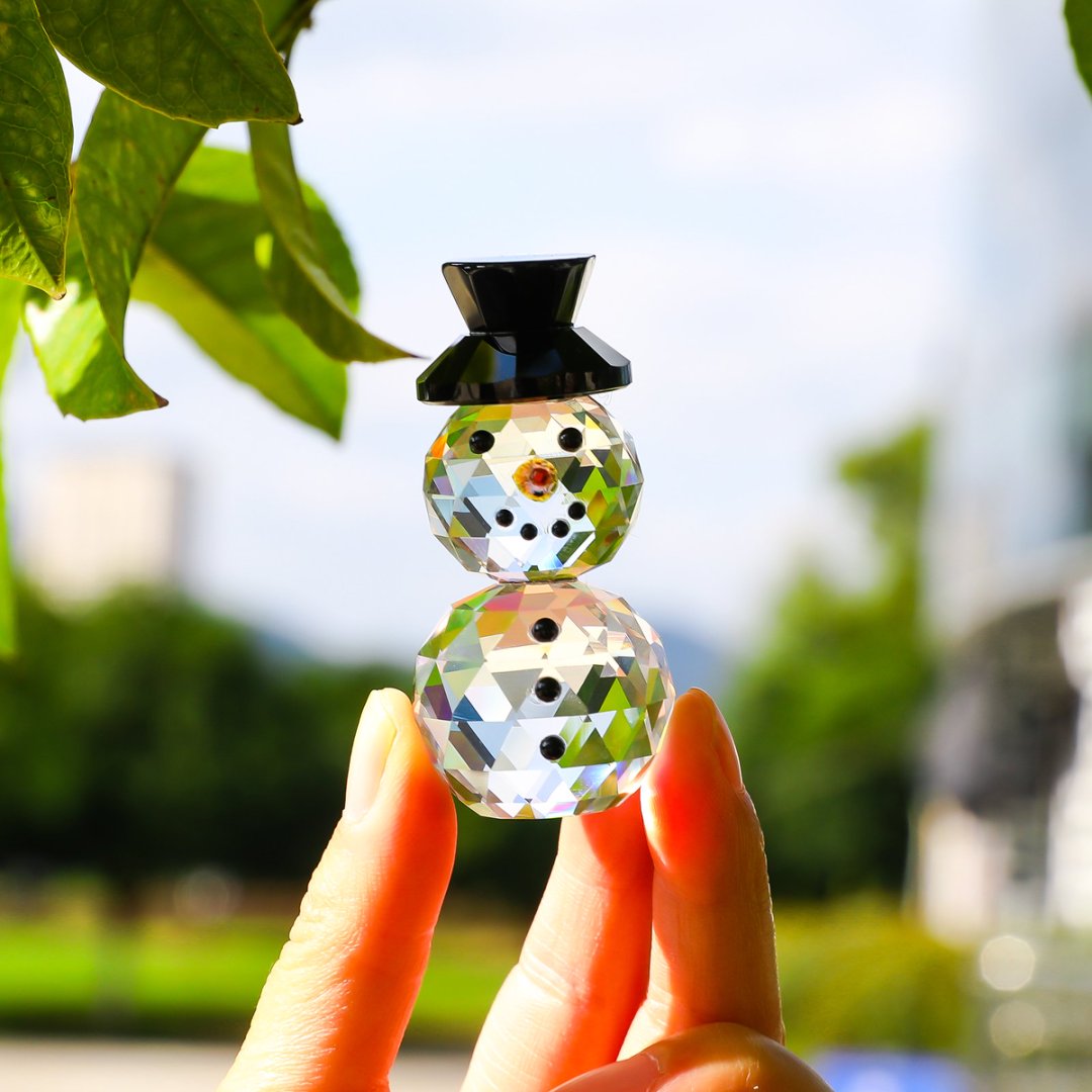 Figurines de bonhomme de neige - Paper Weight Crystal avis et prix