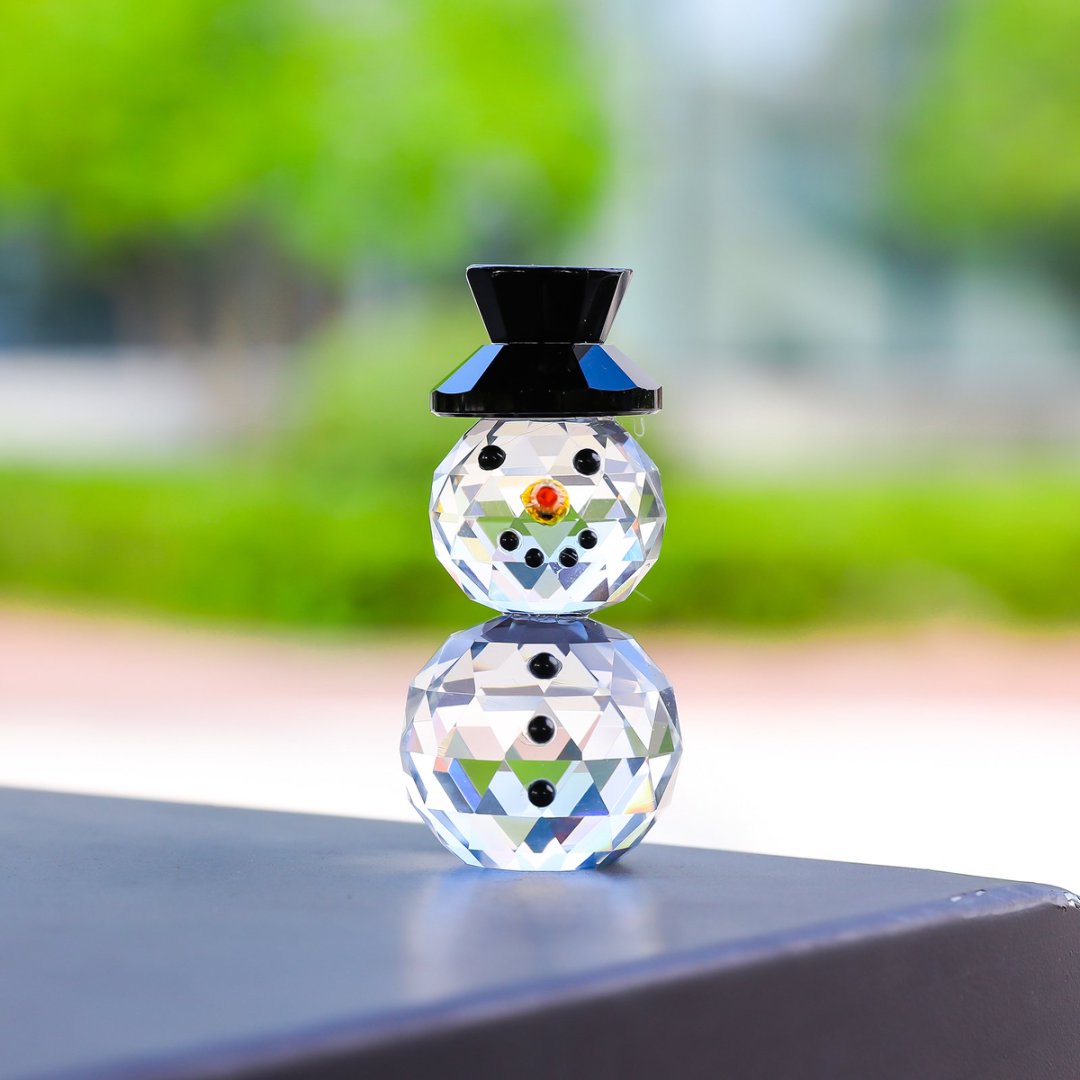 Figurines de bonhomme de neige - Paper Weight Crystal avis et prix