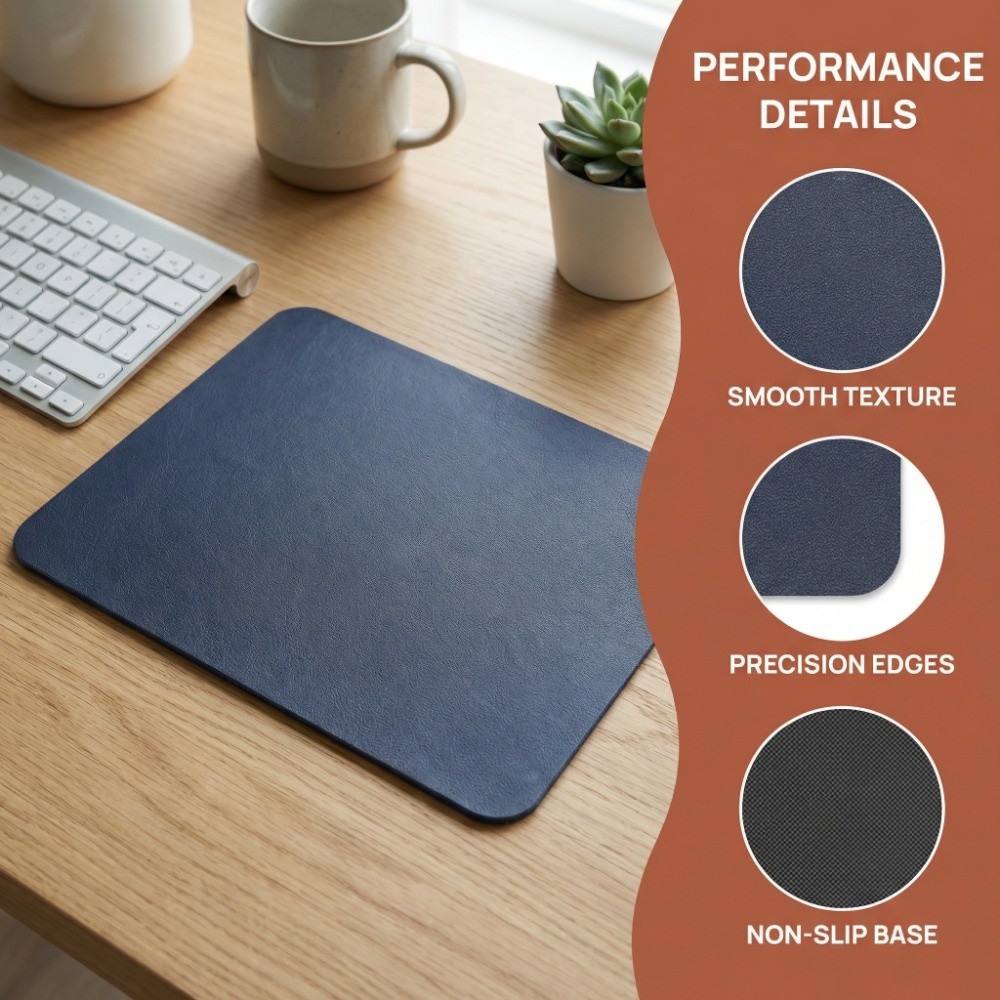 Tapis de souris en cuir résist - Leather Desk Pad avis et prix