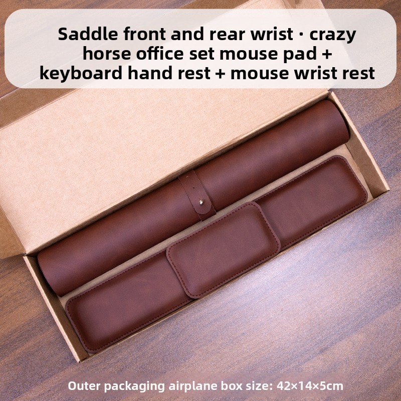 Tapis de bureau imperméable en - Leather Desk Pad avis et prix