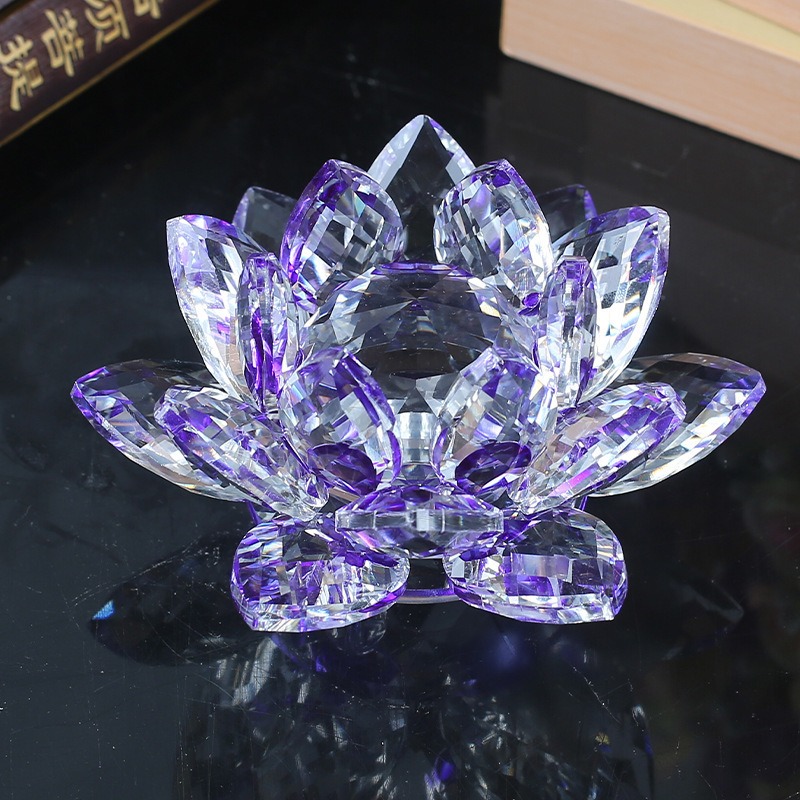 Figurine Fleur de Lotus en Cri - Paper Weight Crystal avis et prix