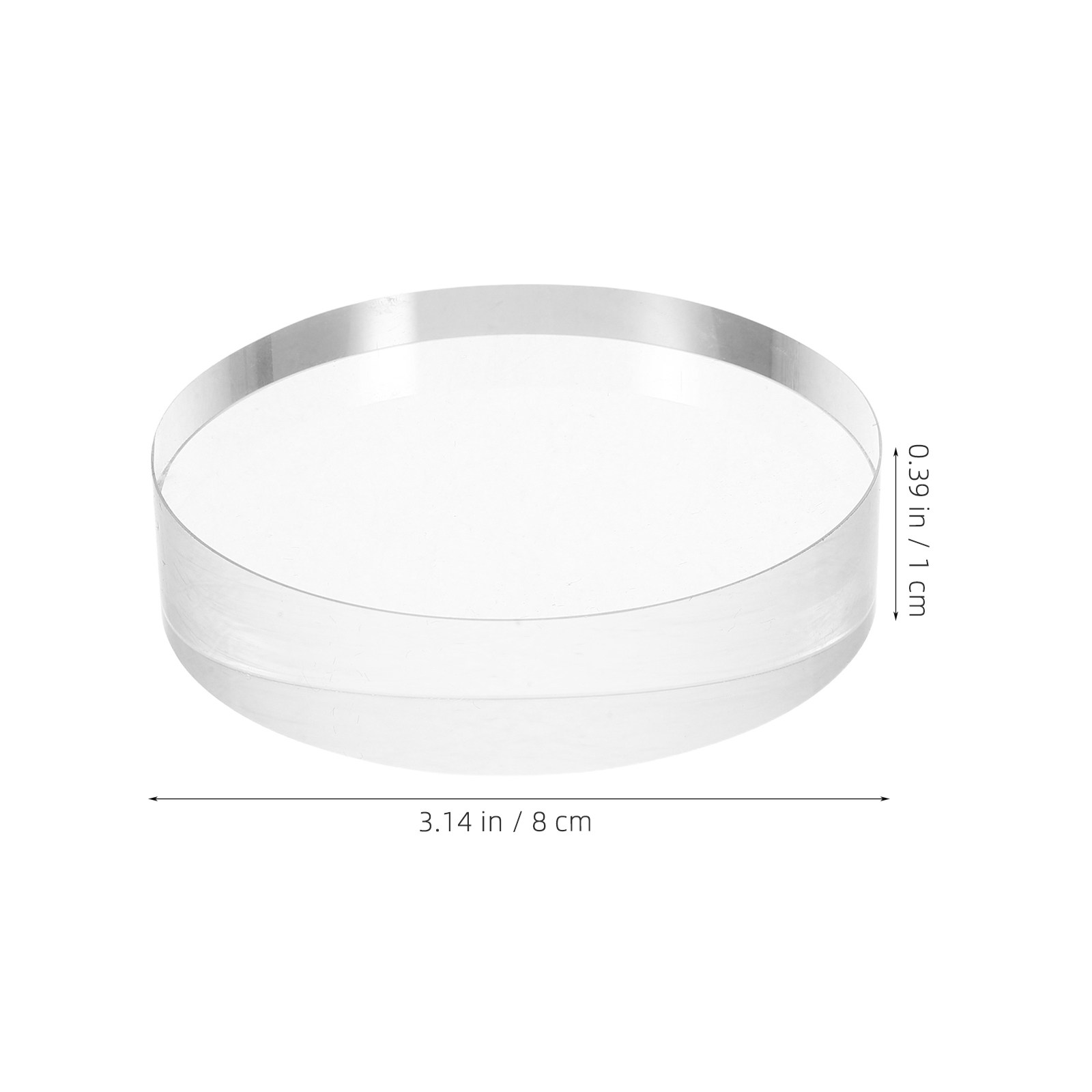 Presse-papier rond en cristal  - Book Weight Glass avis et prix